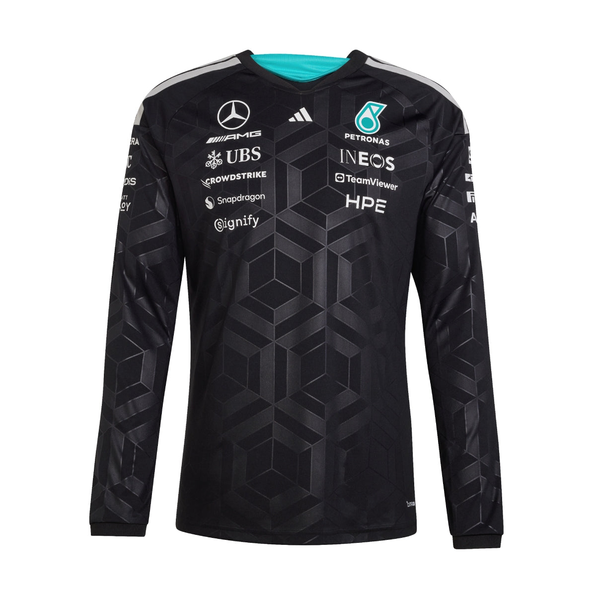 + AMG Petronas Formula 1 Team Driver L/S Jersey 'Black'