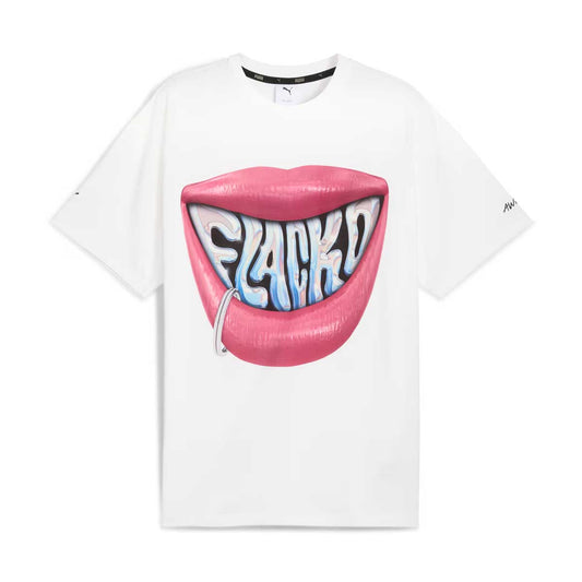 + A$AP ROCKY Flacko Smile Tee 'PUMA White'