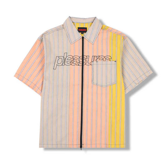 Garner Zip Shirt 'Peach'