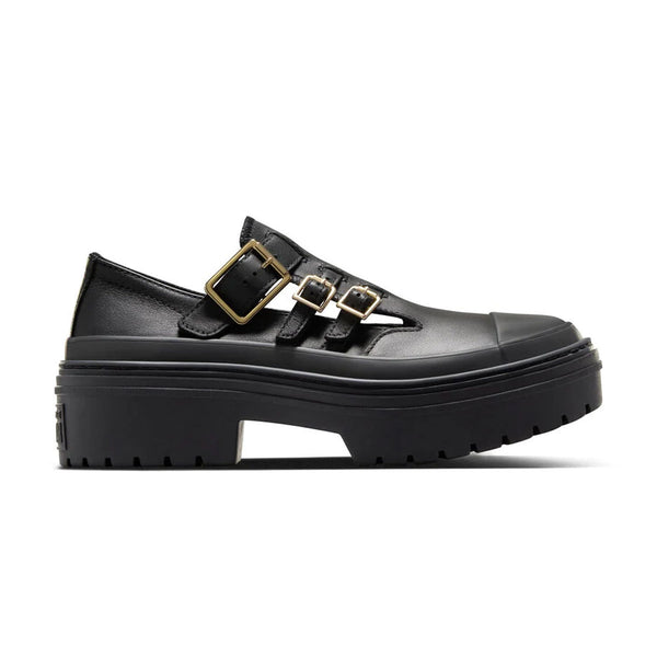 Chuck Taylor All Star Lugged Heel Mary Jane Platform 'Black Gold'