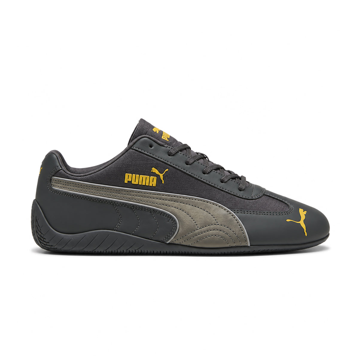 Speedcat Reflective 'Moody Gray Bright Mango Yellow'