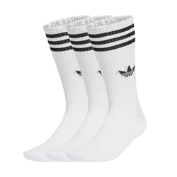 3 Stripes Crew Socks 3PACK 'White'