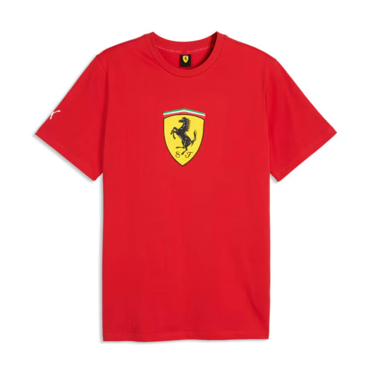 + Scuderia Ferrari HP F1 Team Coloured Shield Tee 'Rosso Corsa'