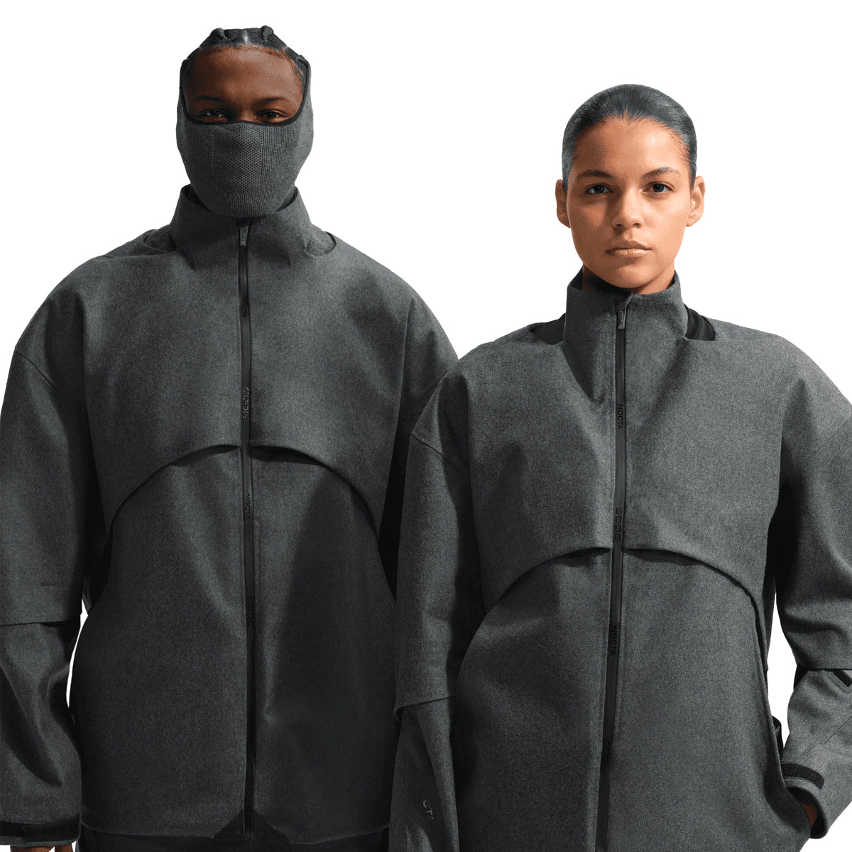 + Nocta Code Flow Jacket 'Grey Heather'