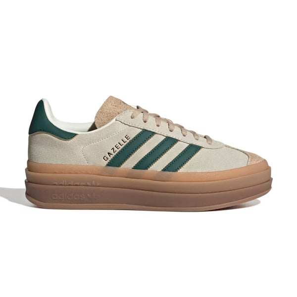 Wmns Gazelle Bold 'Cream White Collegiate Green'