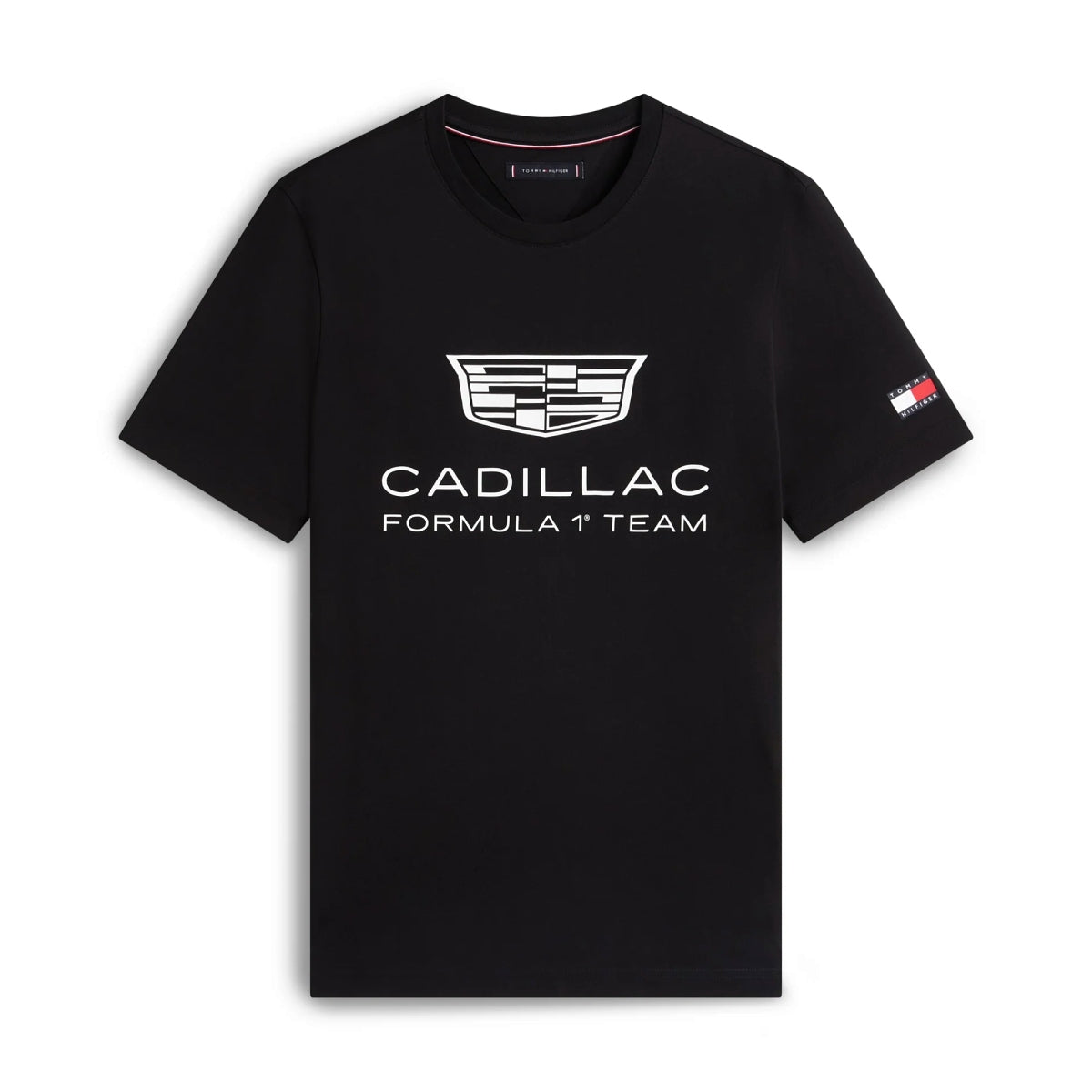 + Cadilac F1 Team Big Logo Tee 'Black'