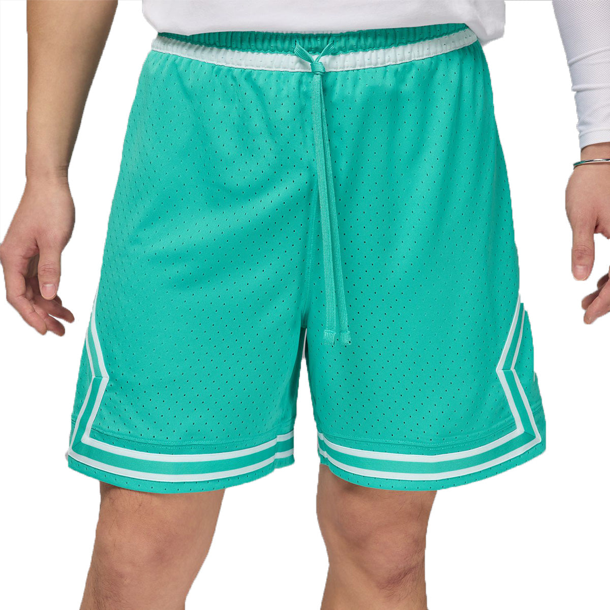 Jordan Sport Dri-FIT Mesh Diamond Shorts 'Washed Teal'