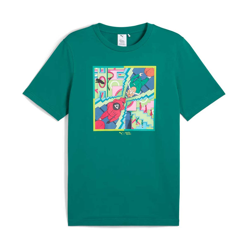 + SQUID GAME Graphic Tee 'Mint Tea'