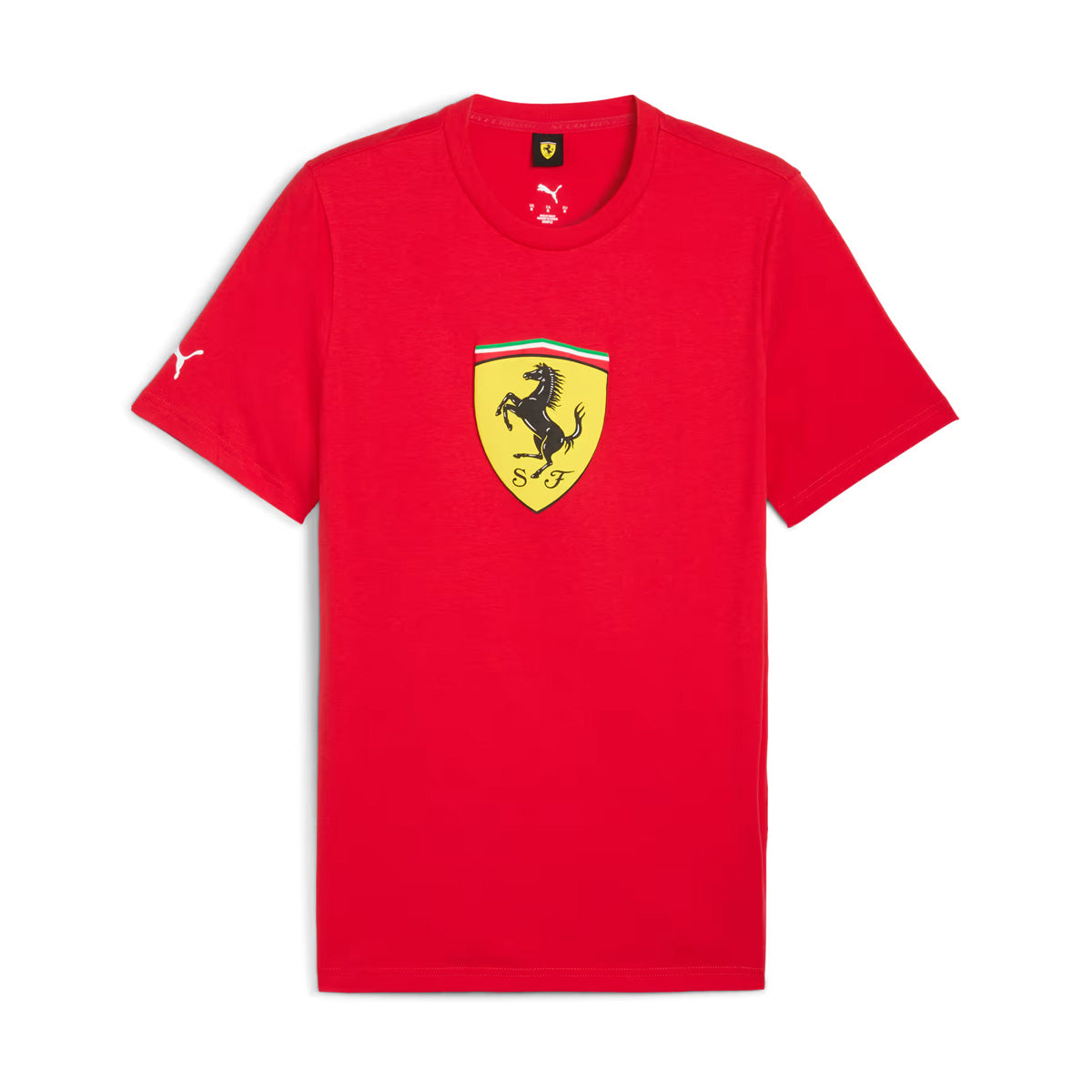 + Scuderia Ferrari Sportswear Coloured Shield Tee 'Rosso Corsa'