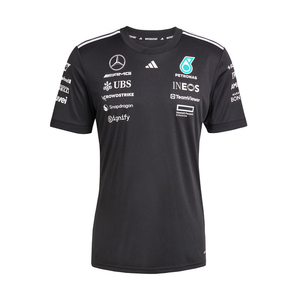 + Mercedes AMG Petronas F1 Team Driver Jersey 'Black White'
