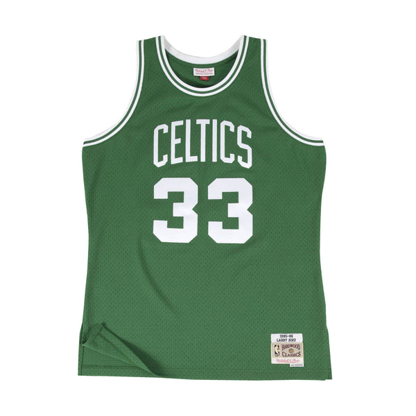 NBA Swingman Jersey Boston Celtics Larry Bird 1985-86