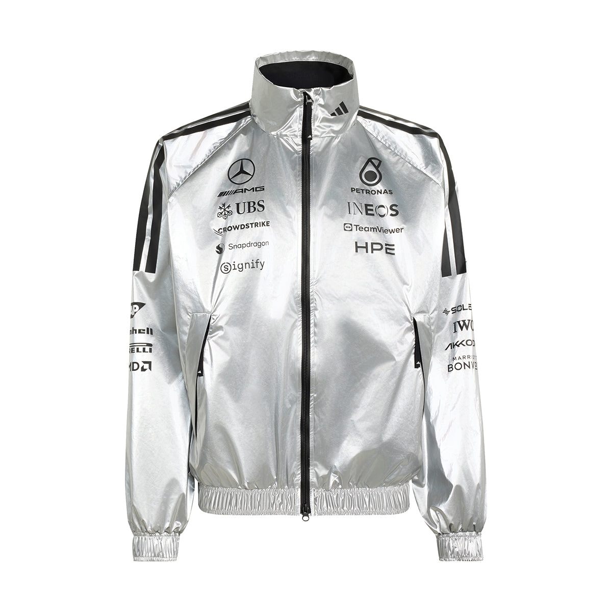 + Mercedes-AMG Petronas F1 Team Jacket 'Silver Metallic'