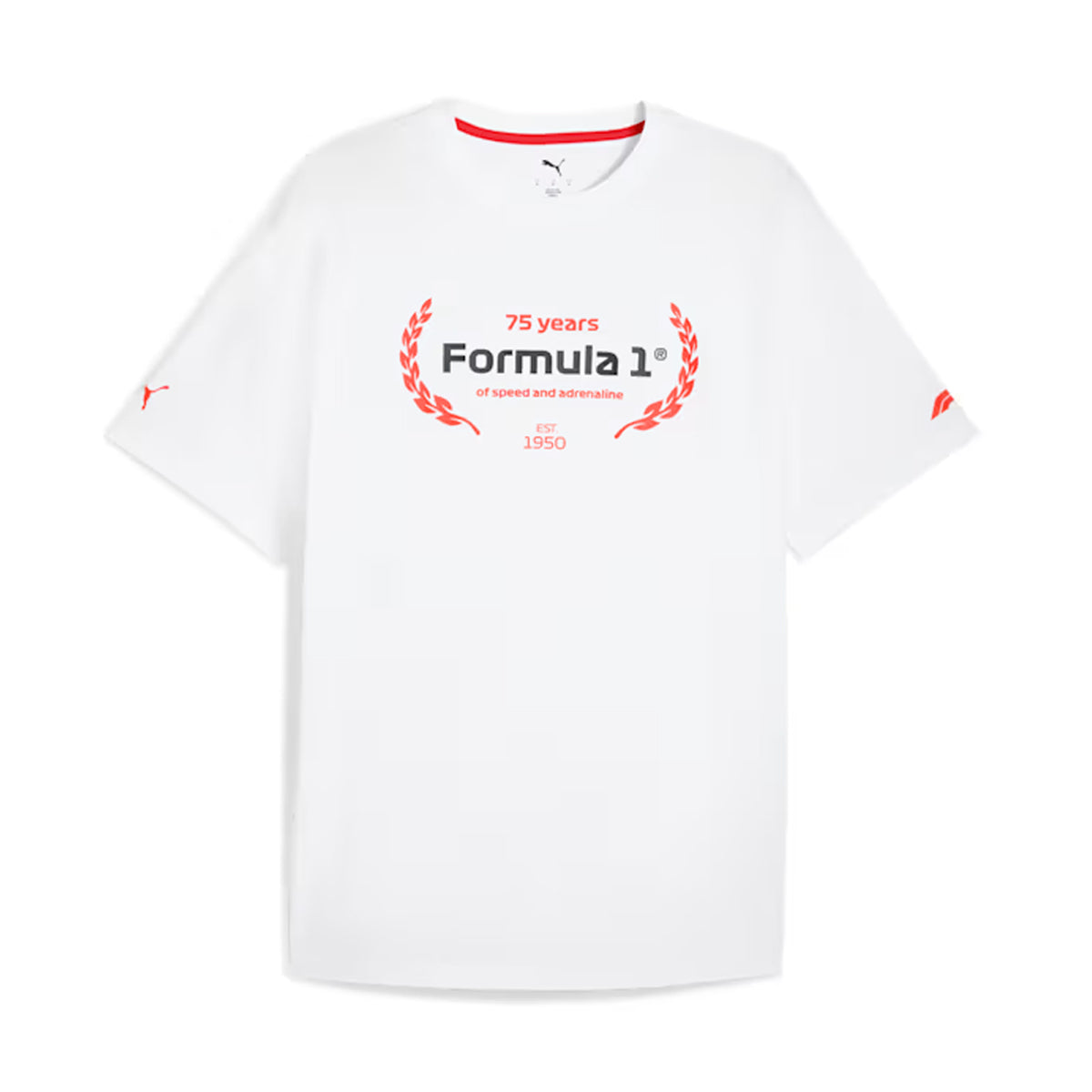 F1 Essentials Graphic Tee 'PUMA White'