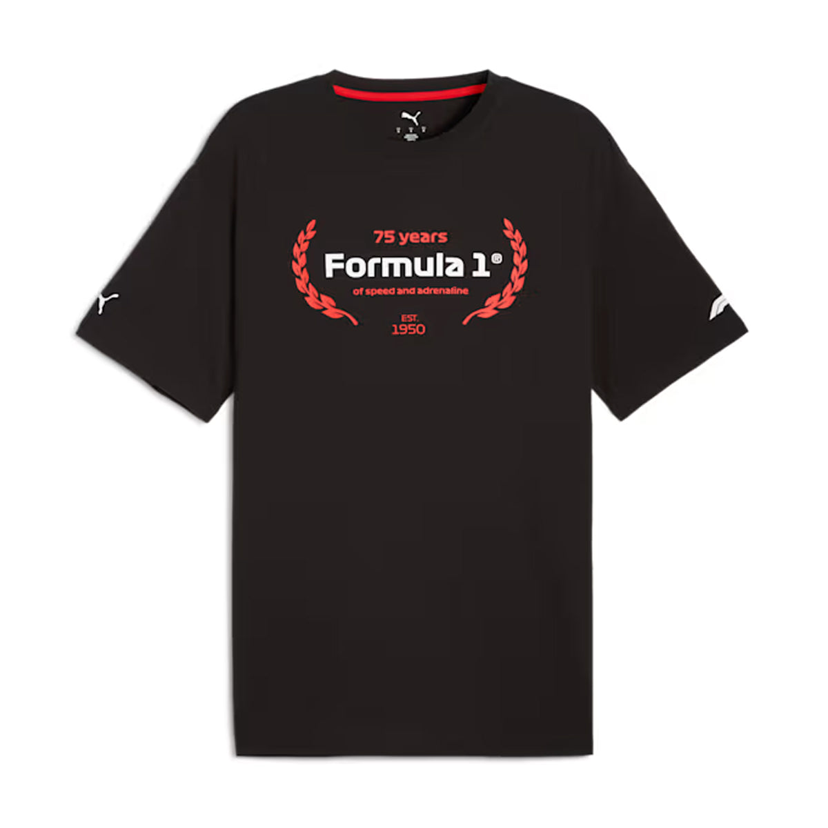F1 Essentials Graphic Tee 'PUMA Black'