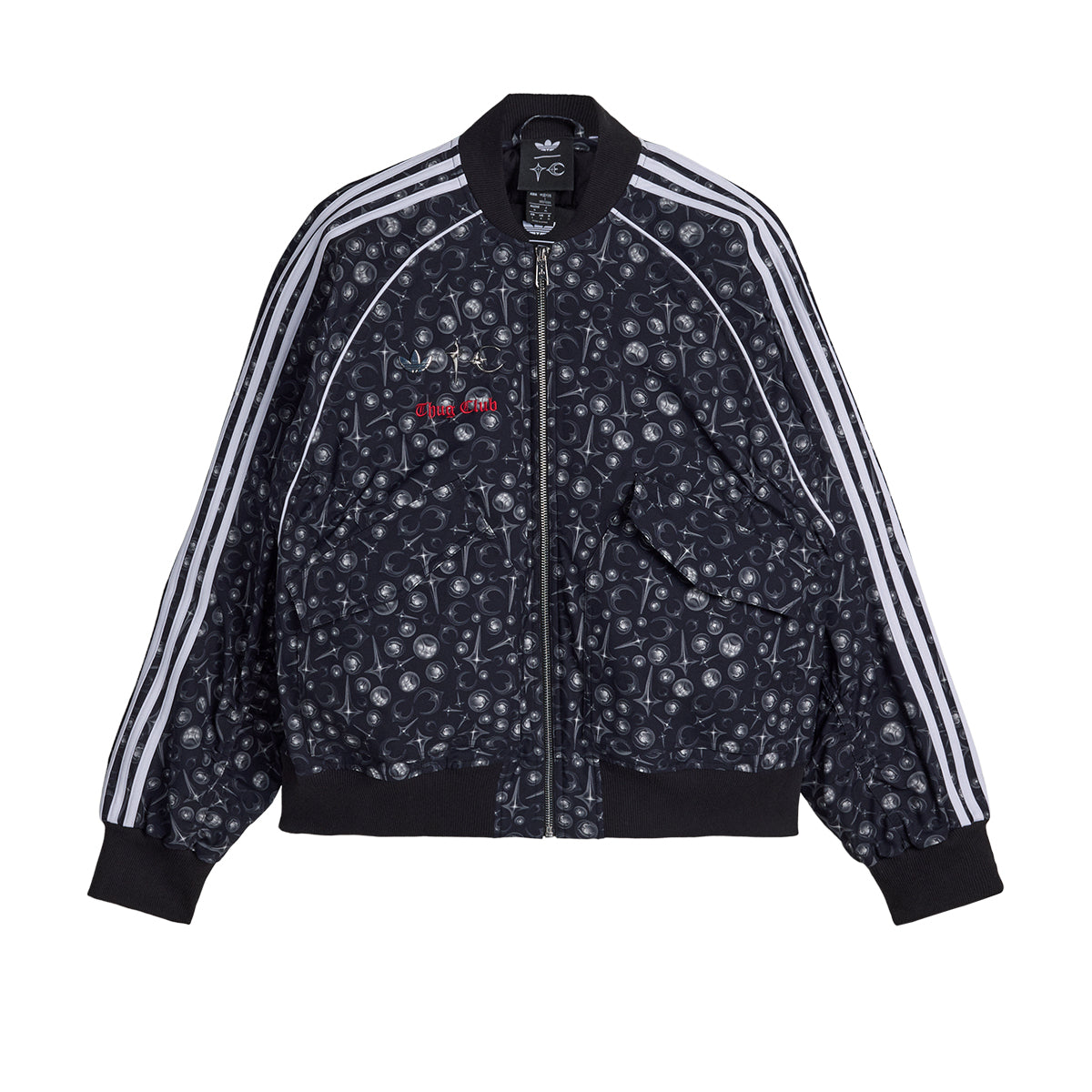 + Thug Club Superstar Jacket 'Black White'