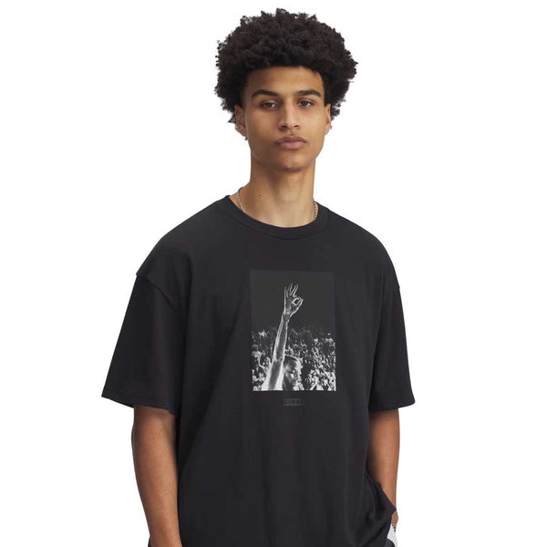 Curry Heavyweight Oversized Short Sleeve Tee 'Black'