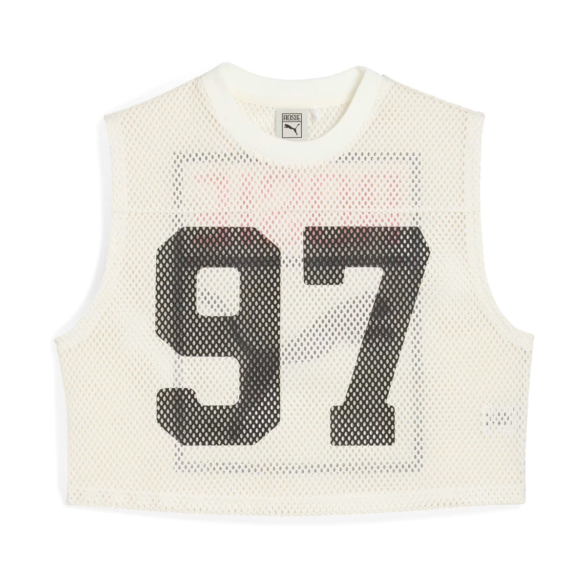 + ROSÉ Wmns Relaxed Mesh Top 'Warm White'