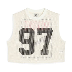 + ROSÉ Wmns Relaxed Mesh Top 'Warm White'