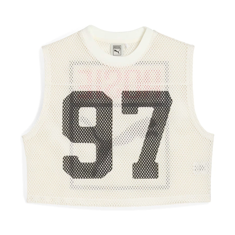 + ROSÉ Wmns Relaxed Mesh Top 'Warm White'