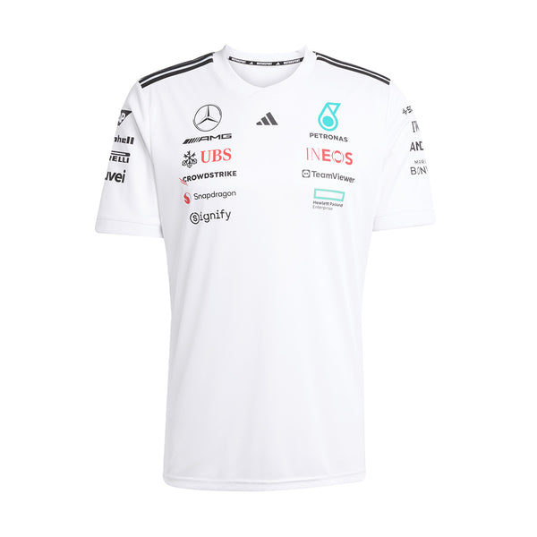 + Mercedes AMG Petronas F1 Team Driver Jersey 'White Black'