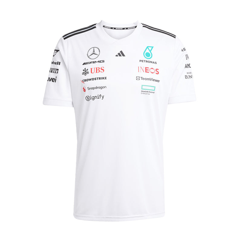 + Mercedes AMG Petronas F1 Team Driver Jersey 'White Black'