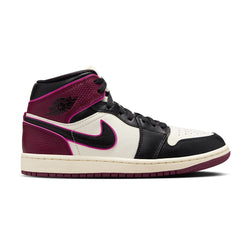 Wmns Air Jordan 1 Mid SE 'Sail Bordeaux'