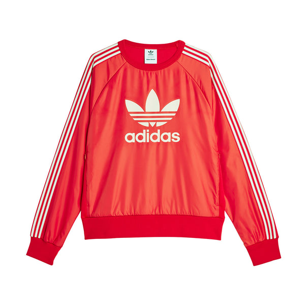 + Wales Bonner Nylon Crew Jersey 'Better Scarlet'