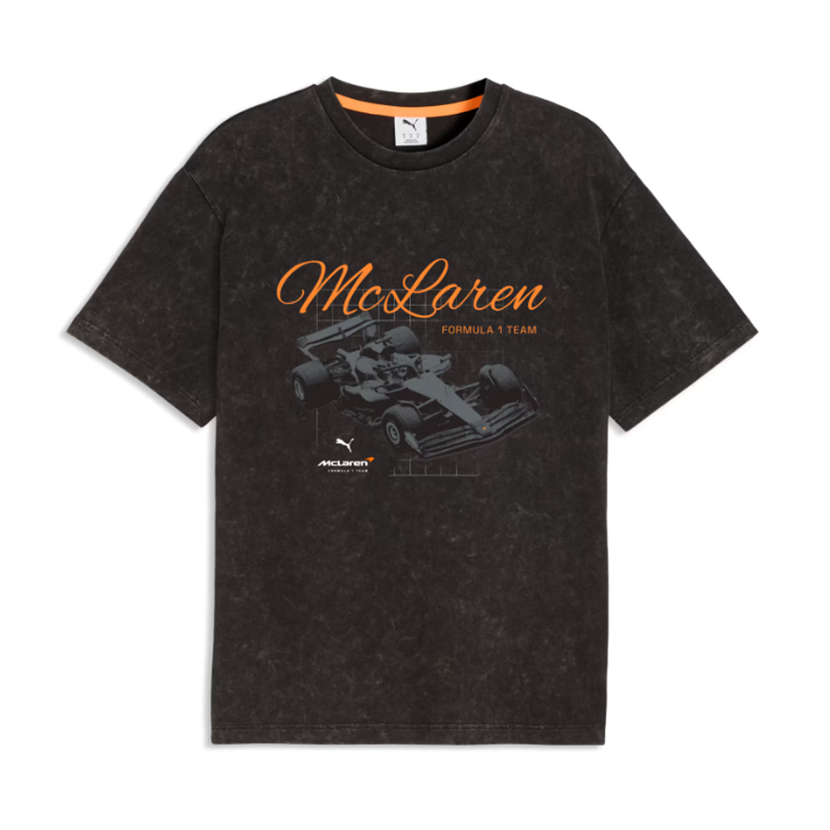 + McLaren Graphic Tee 'White Glow Heather'