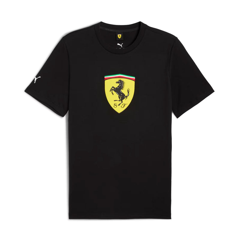 + Scuderia Ferrari Sportswear Coloured Shield Tee 'PUMA Black'