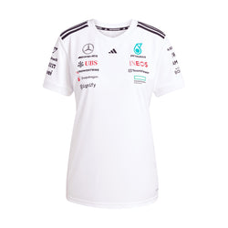 + Mercedes AMG Petronas F1 Team Wmns Driver Jersey 'White Black'