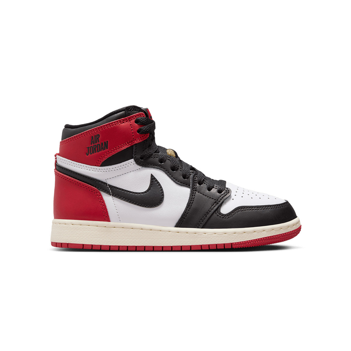 Kids Air Jordan 1 Retro High OG 'Black Toe Reimagined'