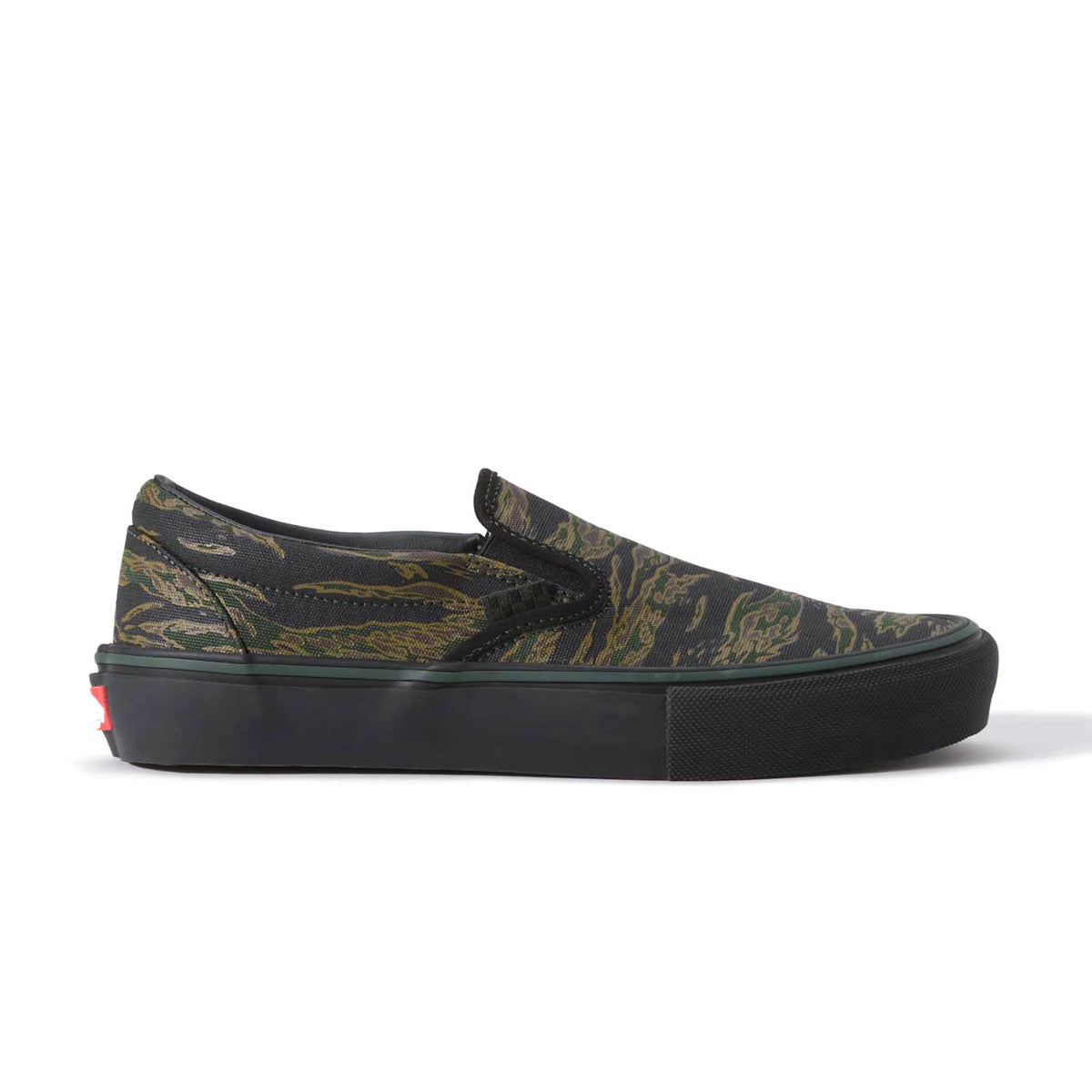 Skate Slip-Ons 'Tiger Camo Green'
