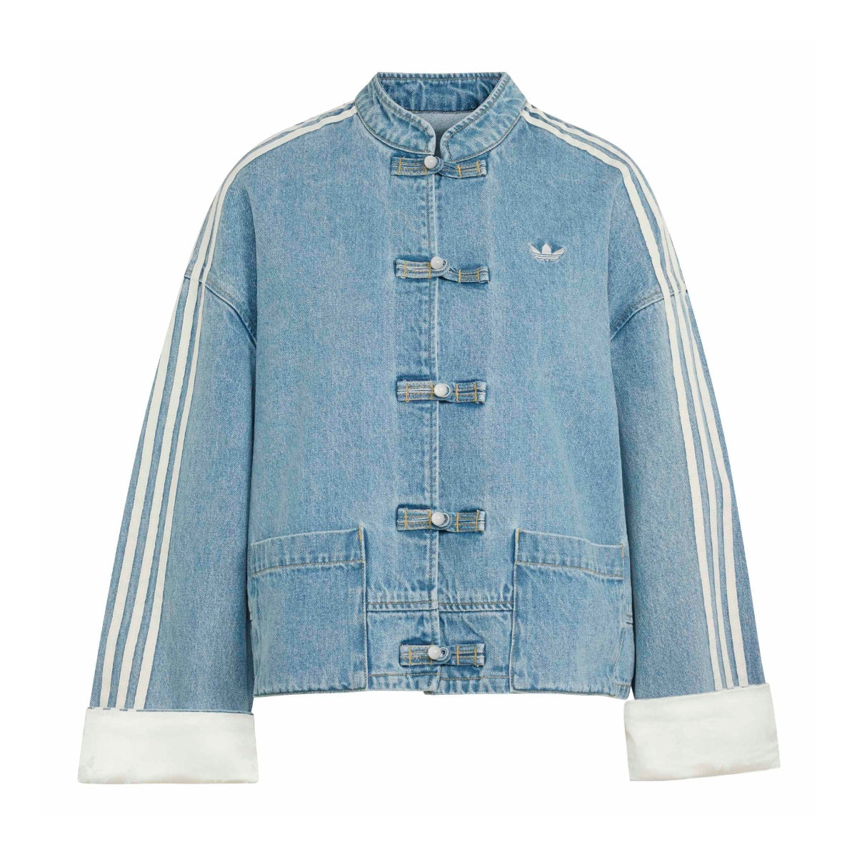 Wmns New Chinese Denim Jacket 'Light Denim'