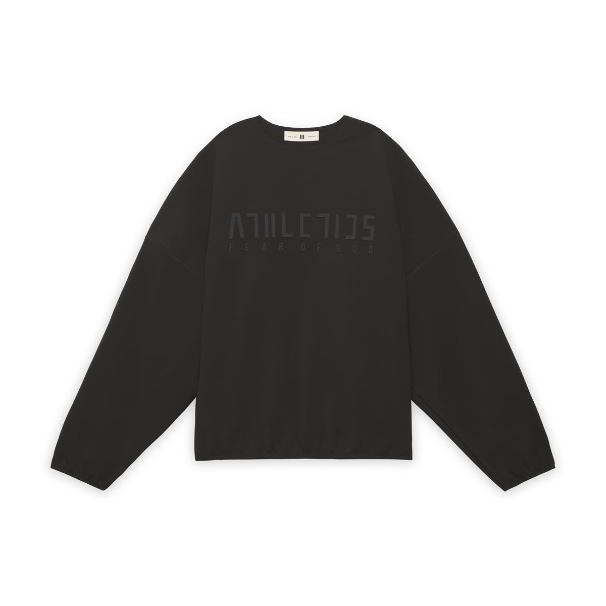+ Fear of God Athletics Suede Fleece Crewneck 'Black'
