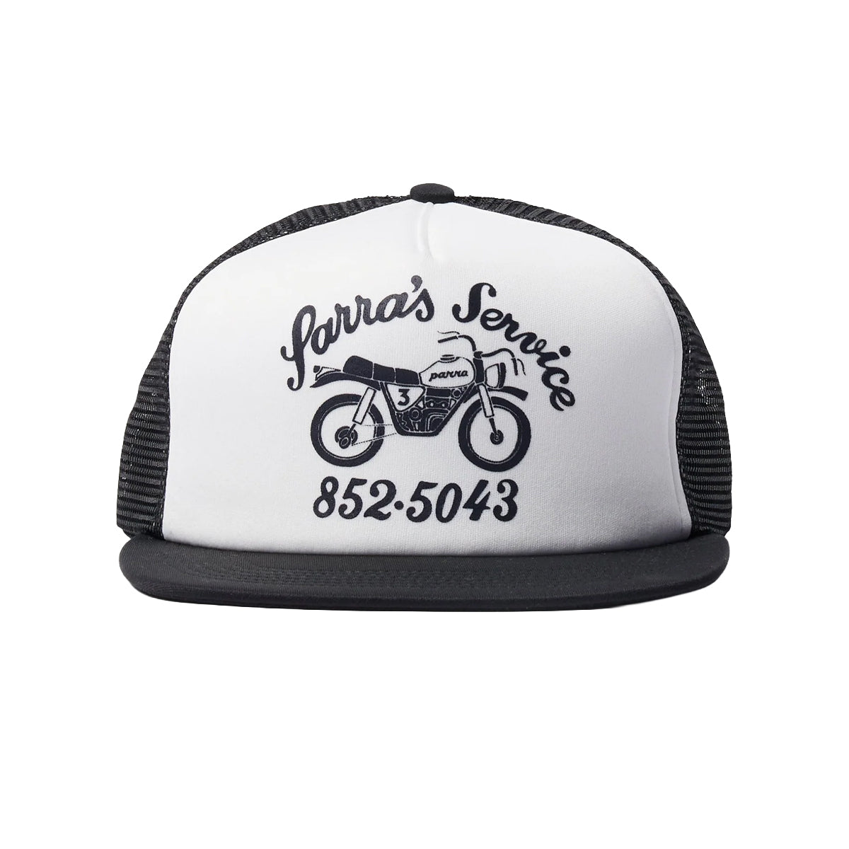 Moto Service 5 Panel Hat 'Black'