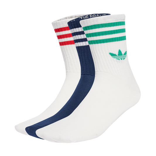 3 Stripes Crew Socks 3PACK 'Multi'