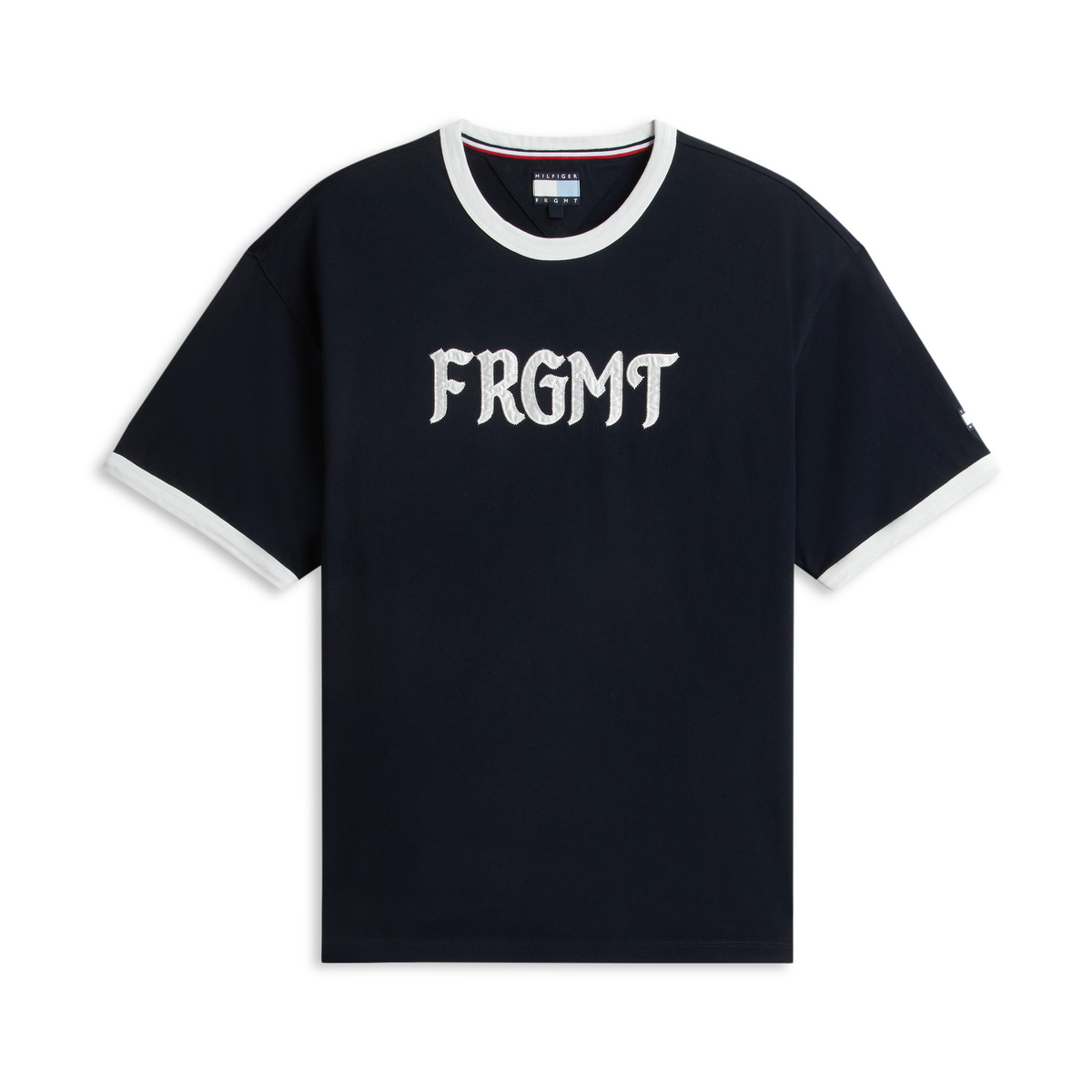 + Fragment Logo Ringer Tee 'Navy Blue'