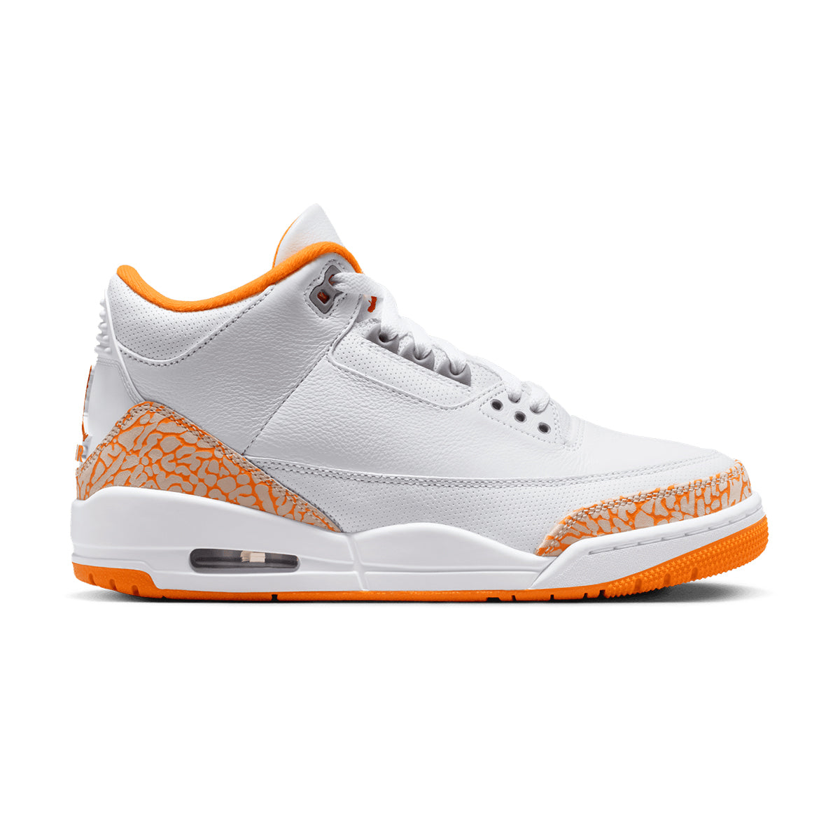 Wmns Air Jordan 3 Retro 'White Orange Peel'