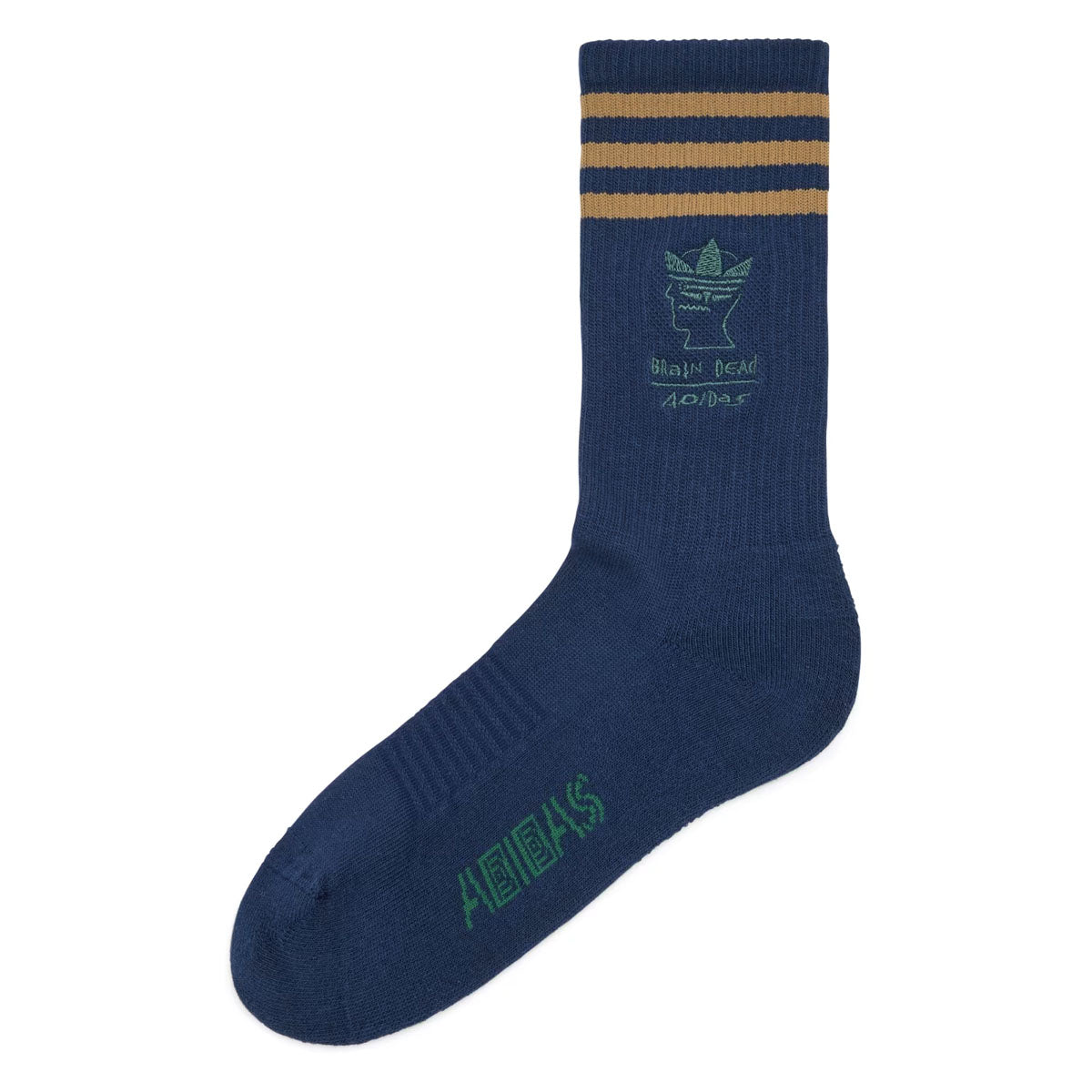 + Brain Dead Socks 'Collegiate Navy'