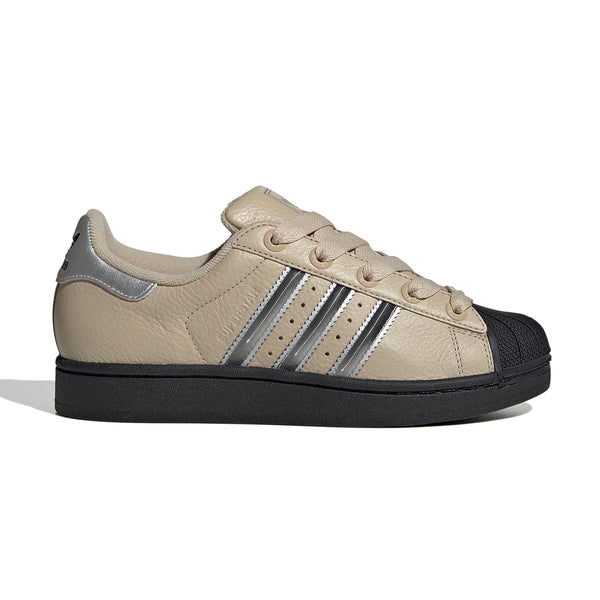Wmns Superstar II 'Stone Khaki Silver Metallic'