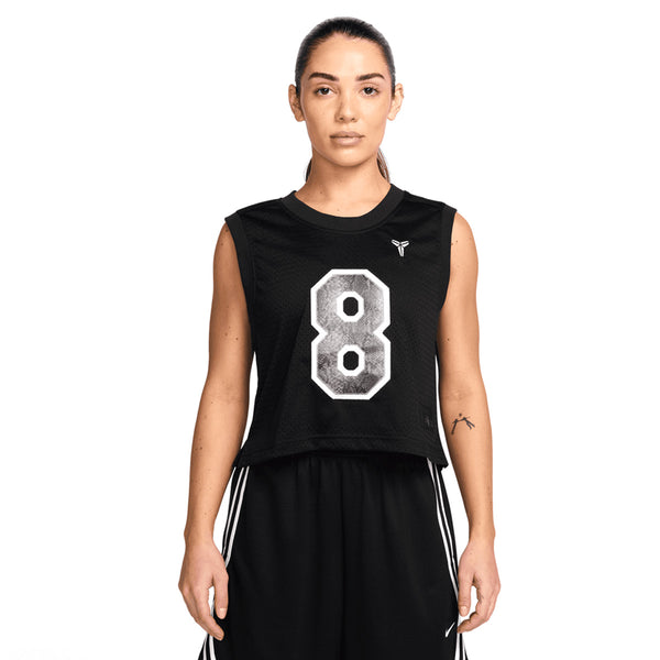Wmns Kobe Cropped Jersey 'Black'