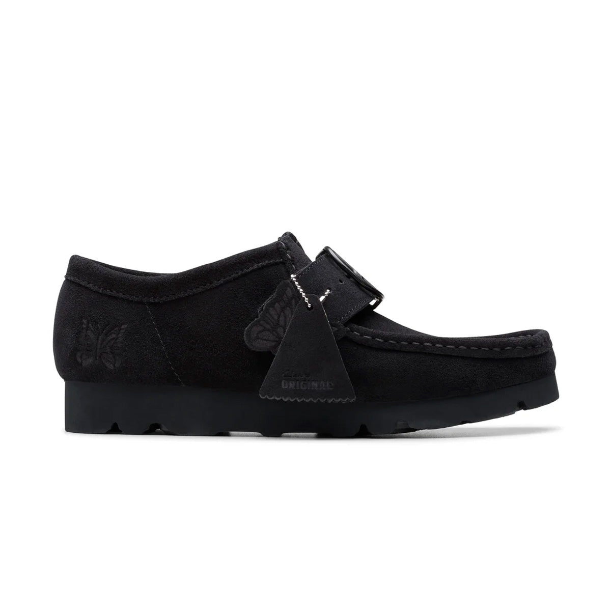+ NEEDLES Walla Strap Low 'Black Suede'