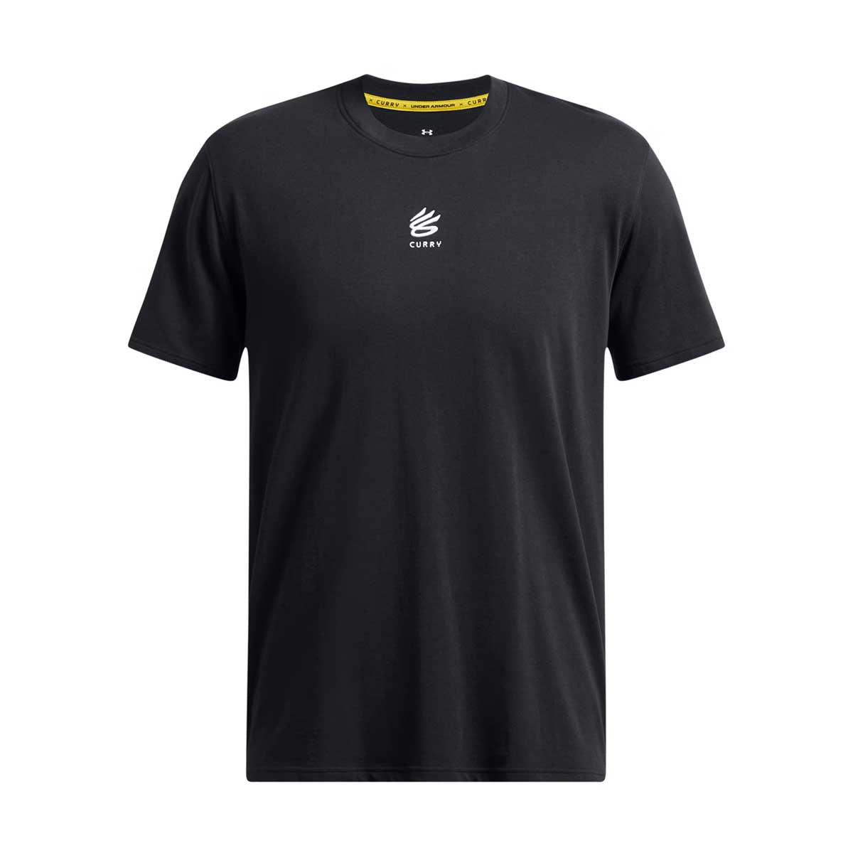 Curry Heavyweight Logo Tee 'Black White'