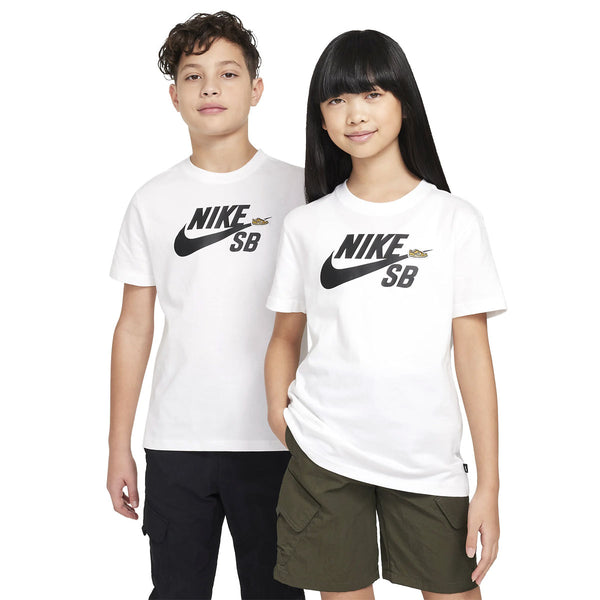 Kids SB Logo Tee 'White'