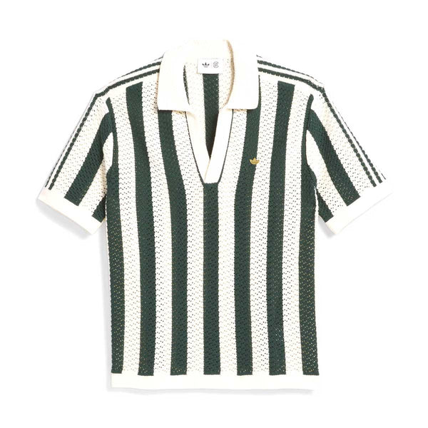 + CLOT Pique Polo 'Green Night Cream White'