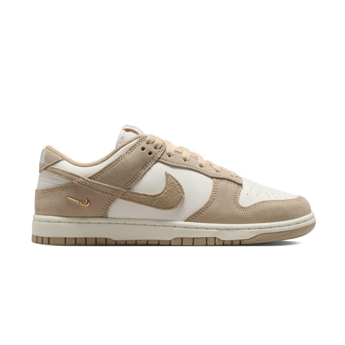 Wmns Dunk Low 'Sail White Metallic Gold'