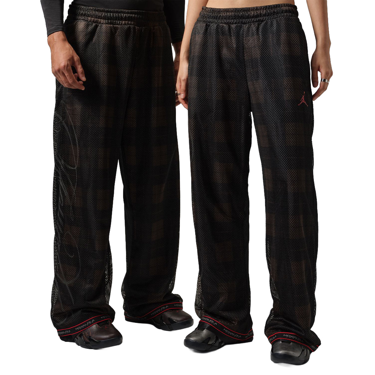 + Mowalola Track Pants 'Dark Cinder'