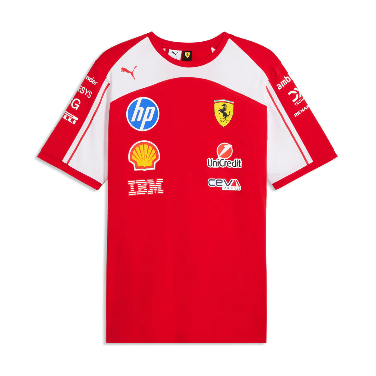 + Scuderia Ferrari HP Replica Tee 'PUMA Red'