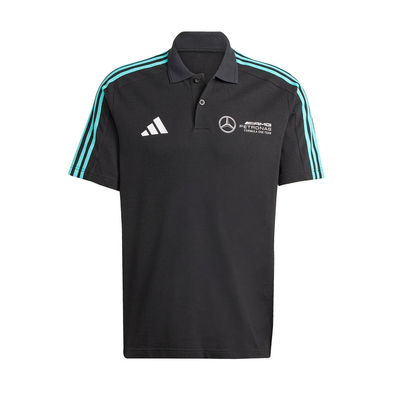 + Mercedes AMG Petronas F1 Team Dna Polo 'Black White'