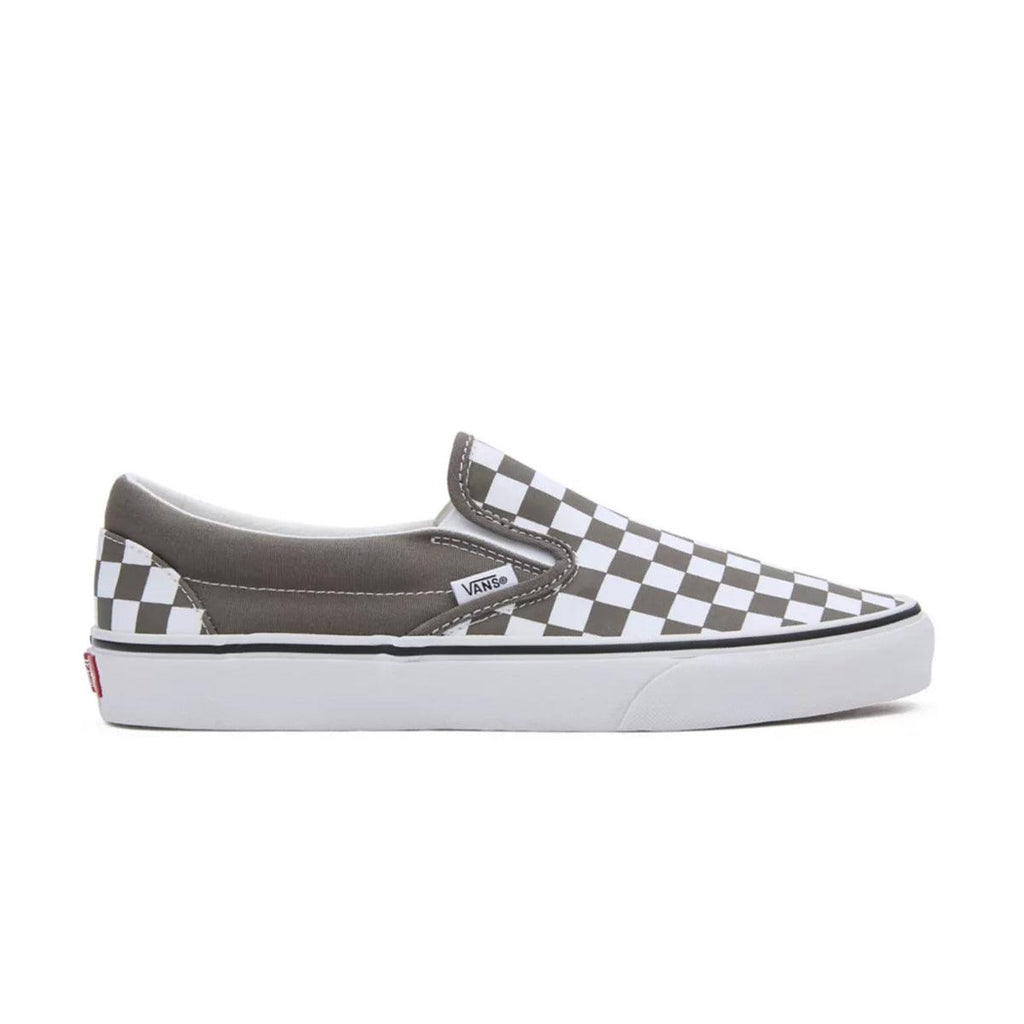 Gingham black and deals white vans